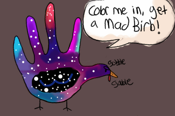 Angry Galaxy Birb