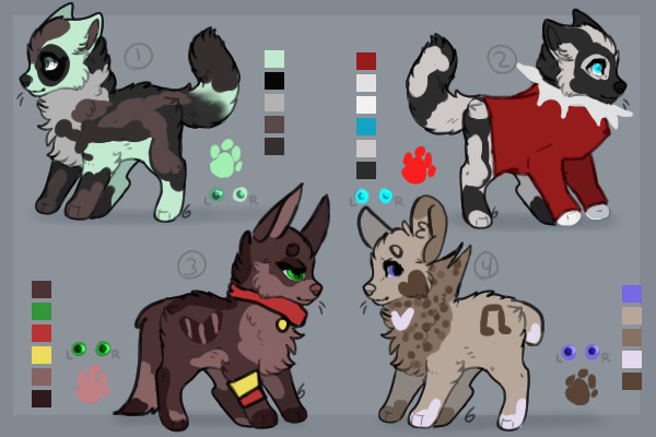 4 open doggy adopts :)