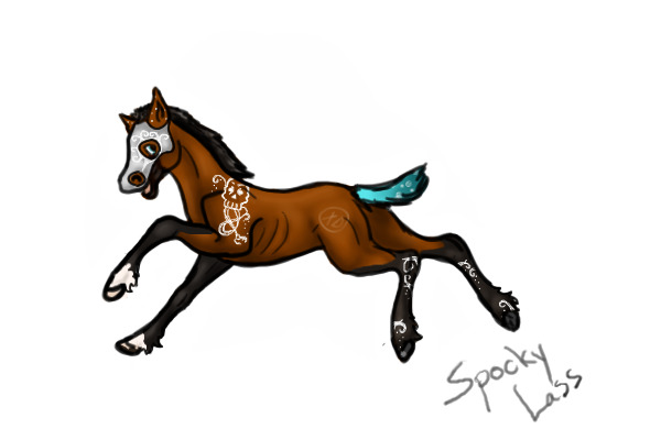 Korsirene x Death Eater's foal