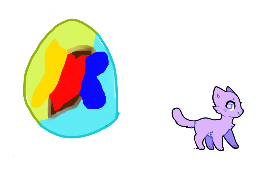 My egg/cat