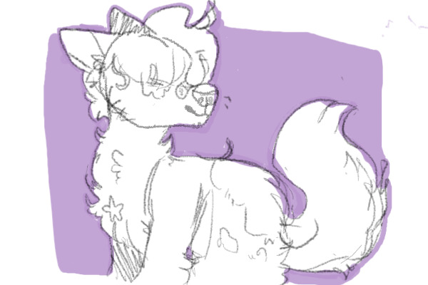 Redraw of an OC i drew on Animal Jam