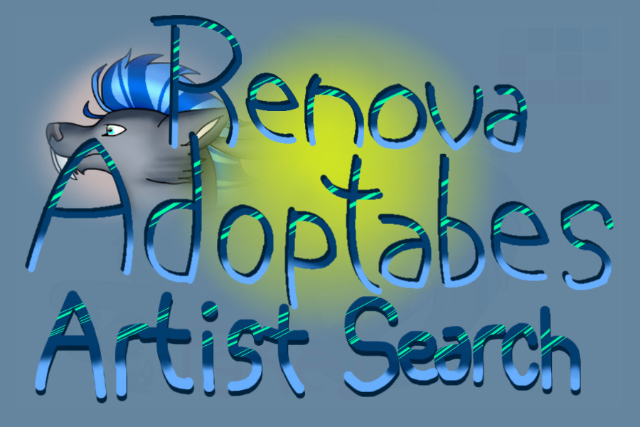 ✨ Renova Adopts {ARTIST SEARCH!}✨