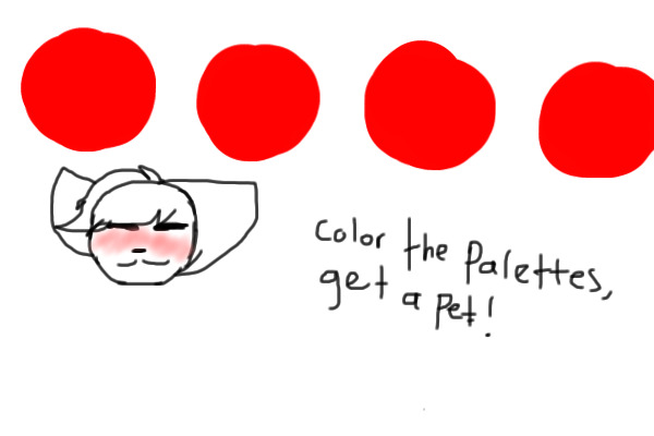 Color the palettes, get a pet!