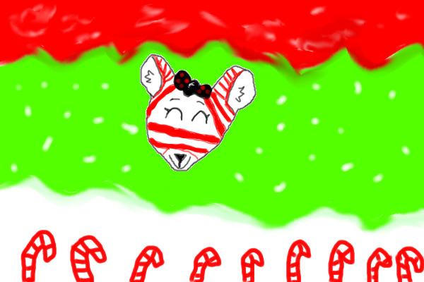 Candy Cane Deer!