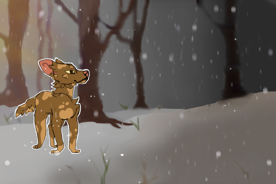 UFA (C$10) BROWN SPOTTED WOLF NO BIDS