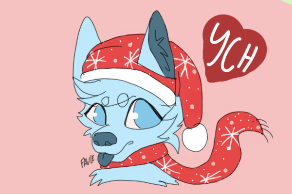 Holiday Pup YCH!