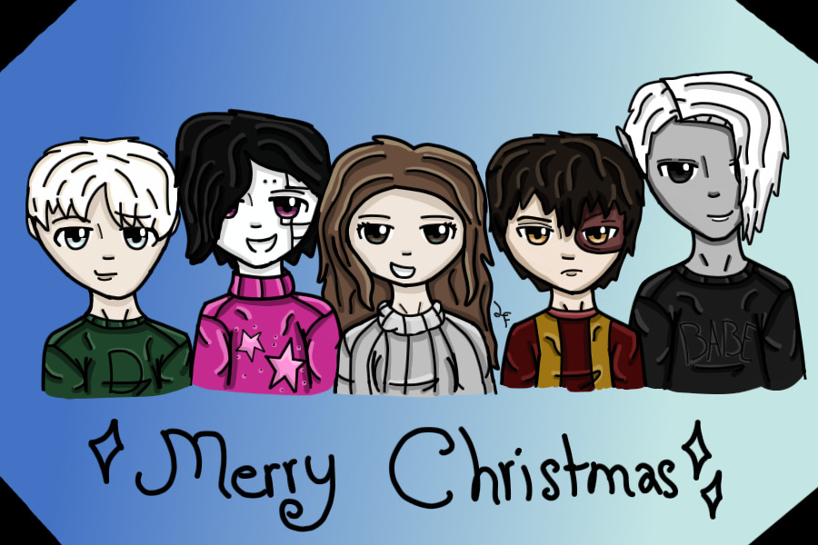 Merry Christmas From Me and My Fictional Crushes!
