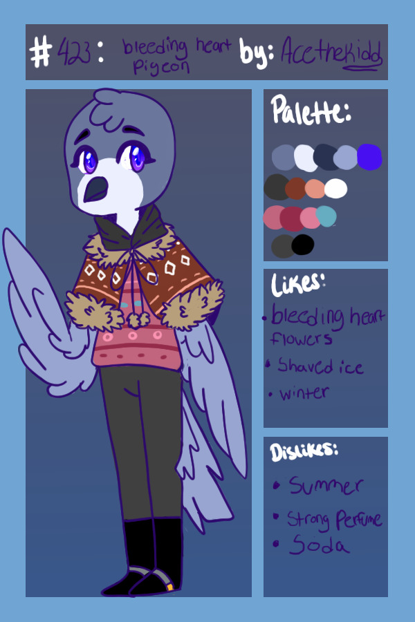 #423: Bleeding Heart Pigeon