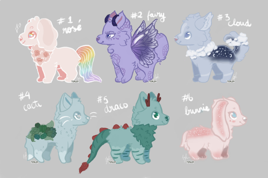 blue’s adoptables!