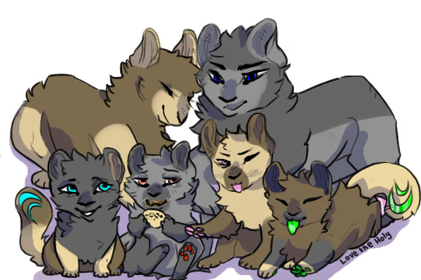 Cat family!