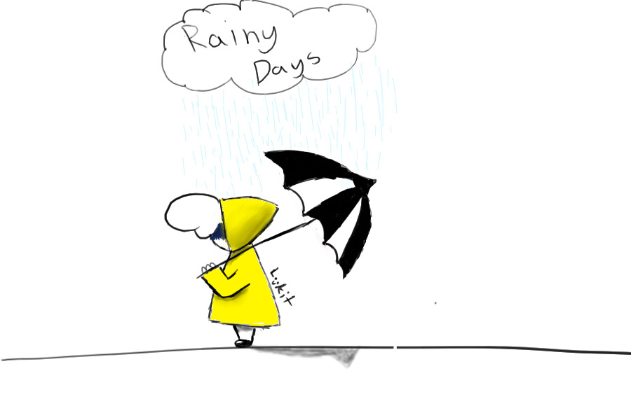 Rainy day's sketch
