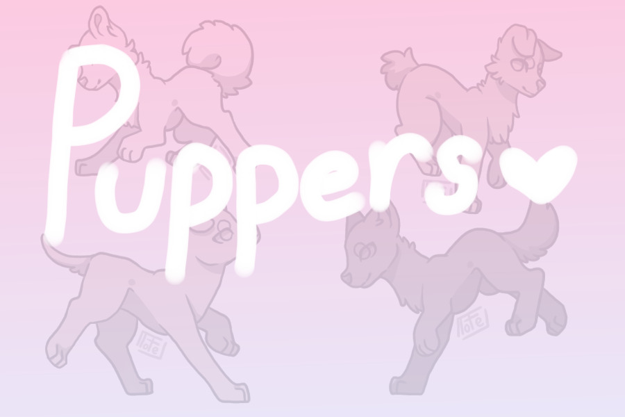 Pupper Adopts & OCs