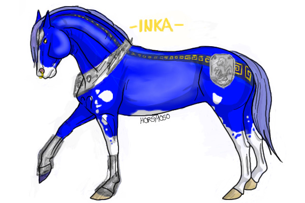 Inka - First digital drawing ever ^^