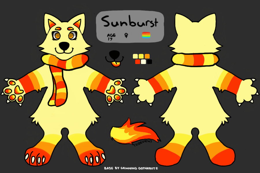 BASIC design  for sunburst,