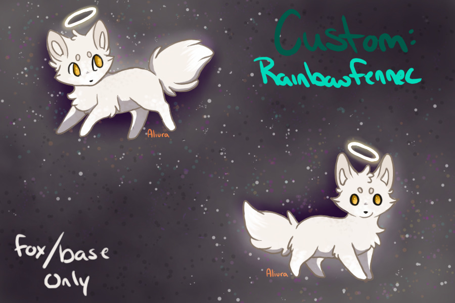 Pelt custom: RanbowFennec base only