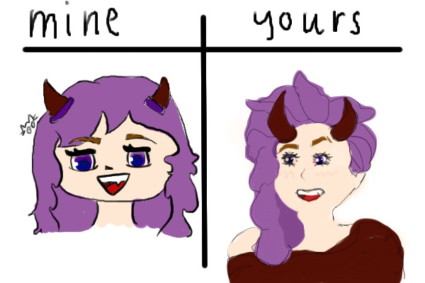 Mine vs Yours