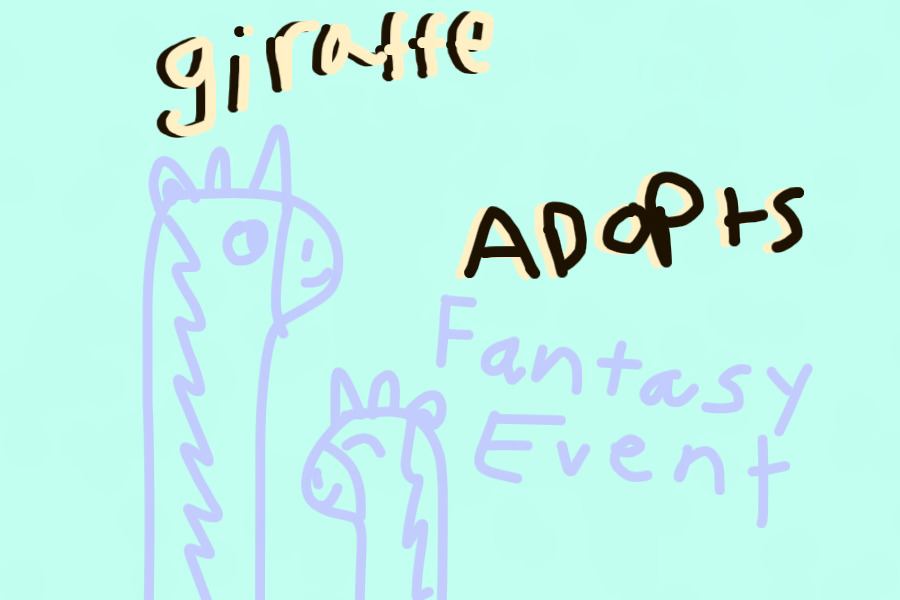 Giraffe adopts fantasy event