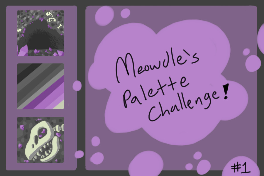 Meowdle's Crystal Cave Palette Challenge!!