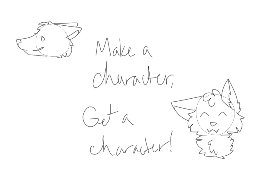 Make a Character, Get a Character!