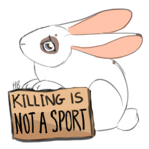 Killing isn't a sport :(