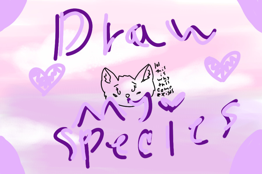 Draw my species list+50 c$ +everyone gets a prize!