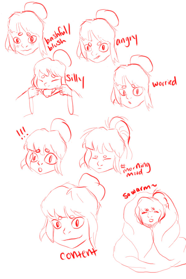 expression sketches