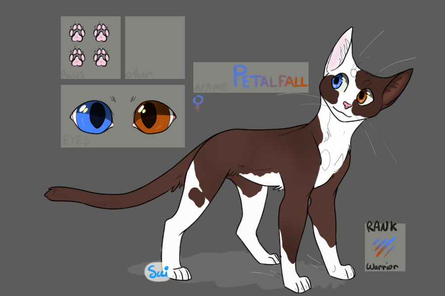 Petalfall - Warrior of Cinderclan