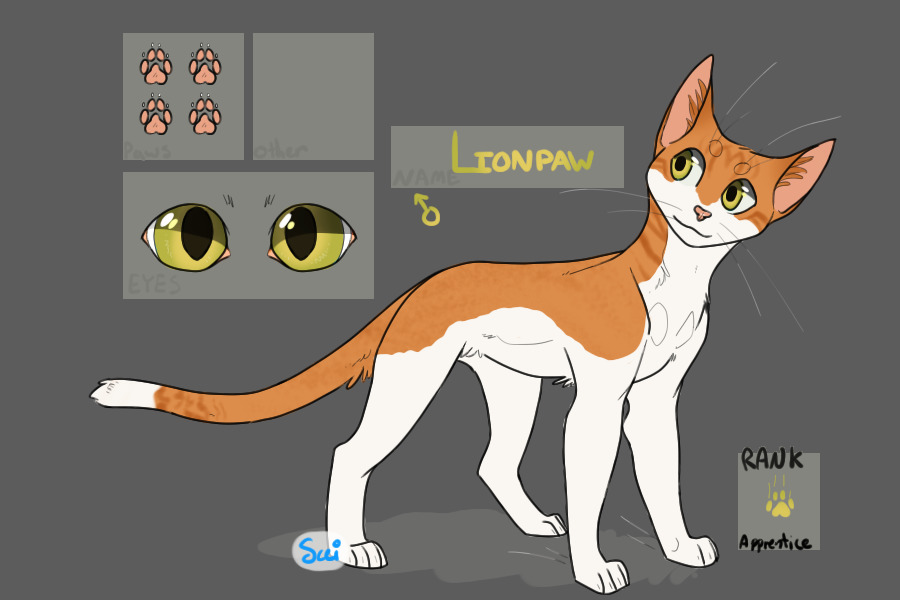 Lionpaw - Apprentice of Cinderclan
