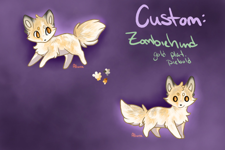 Pelt custom: Zombiehund