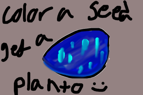 I made a Blue Bean