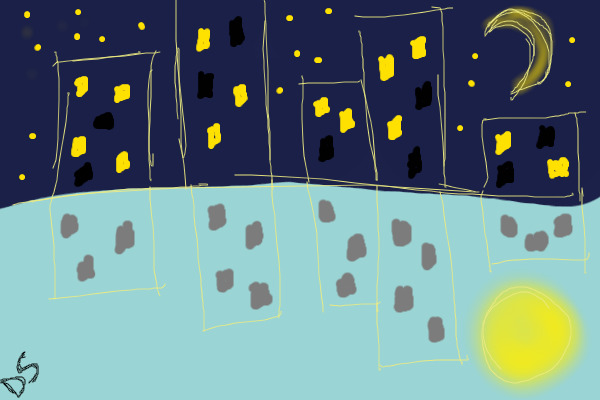 night and day