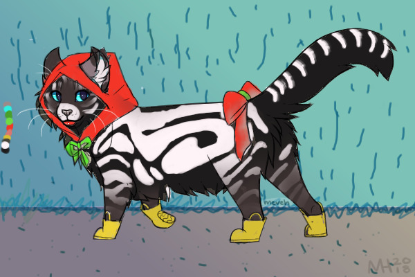 Kitty in the rain #21