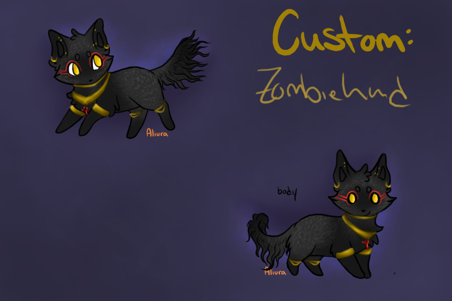 Pelt custom: Zombiehund- WIP
