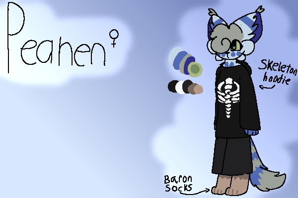 peahen anthro ref