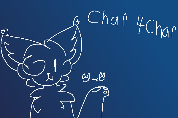 just one of those "draw a char for a char"