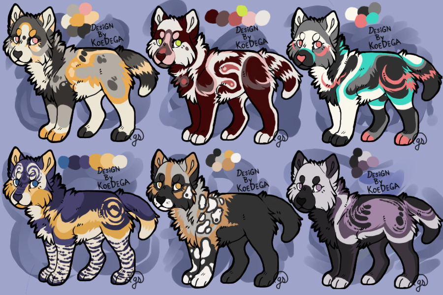 Canine Adopts Set 3 [OPEN]