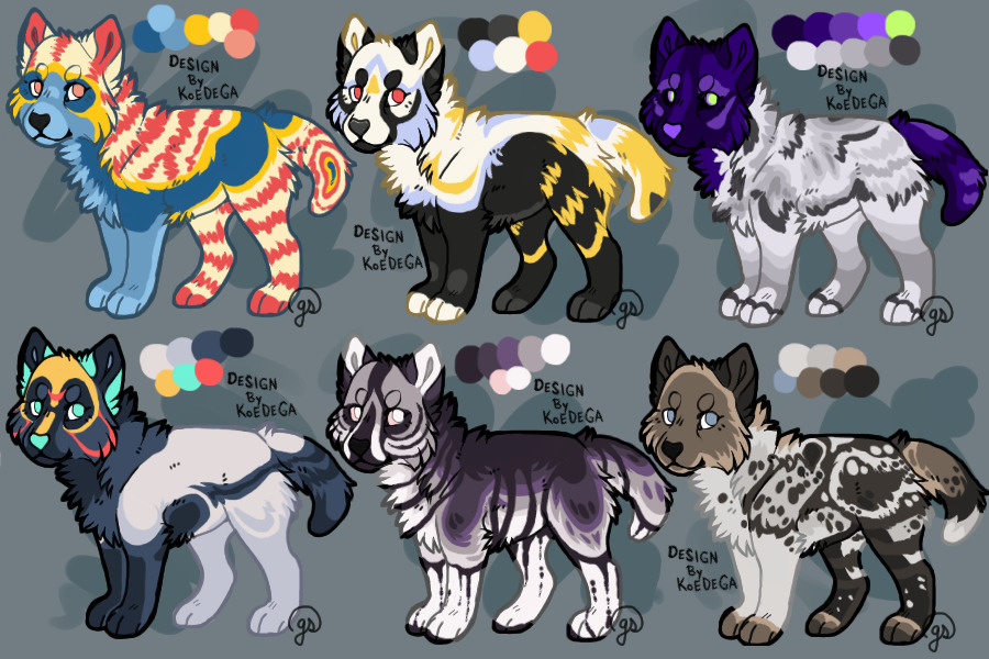 Canine Adopts Set 2 [1/6 OPEN]
