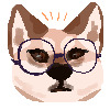 doge with glasses