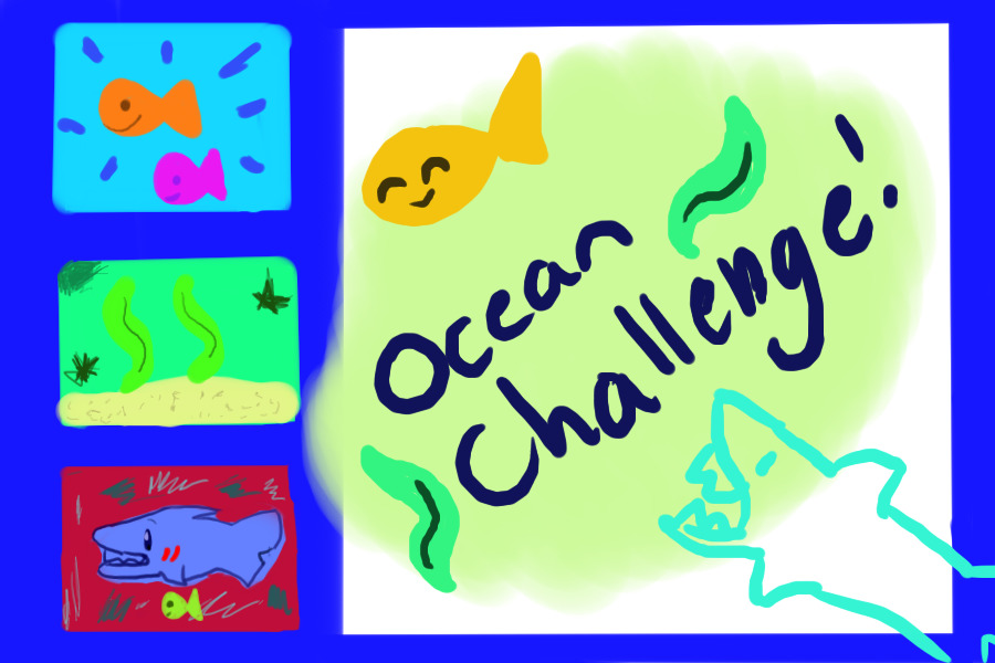 OCEAN PALETTE CHALLENGE!!!!