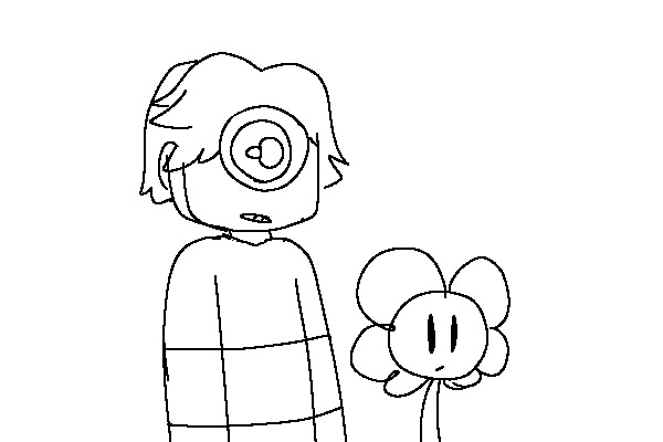 a camera and his flower