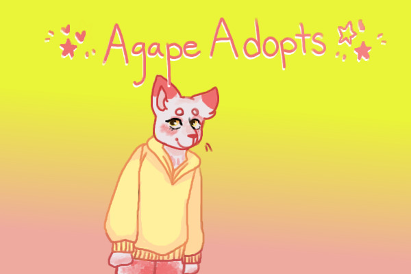 agape adopts!