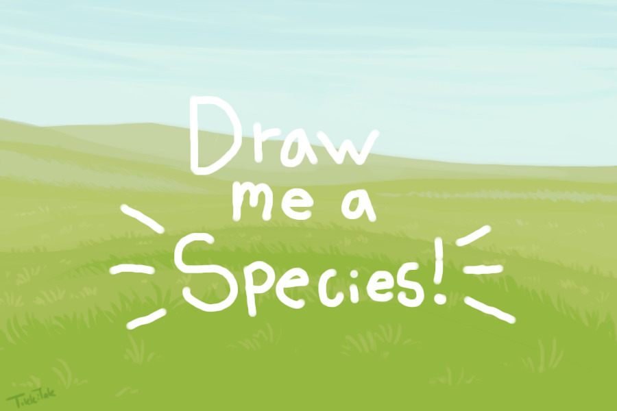 Draw Me A Species|List, C$, and Rare Prizes!