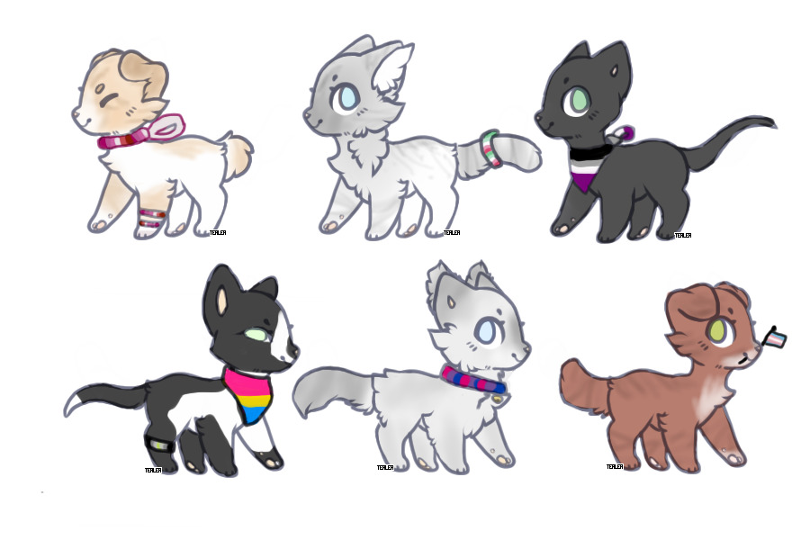 Pride cats!