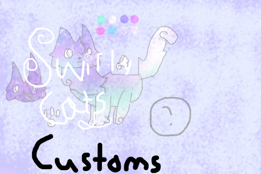 Swirly Cats {Customs}