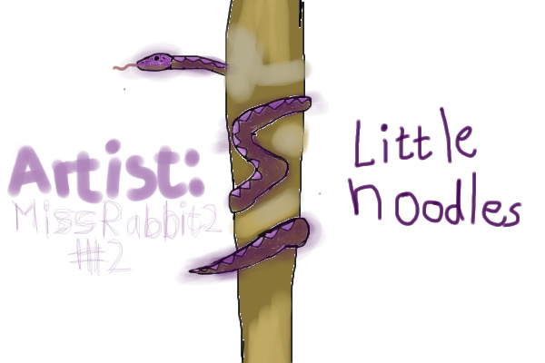 Little noodles artist MissRabbit2 #2