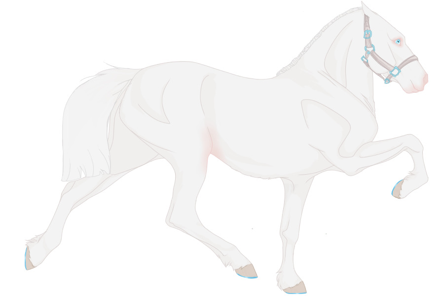 #7097 A Pretty Pale Pony