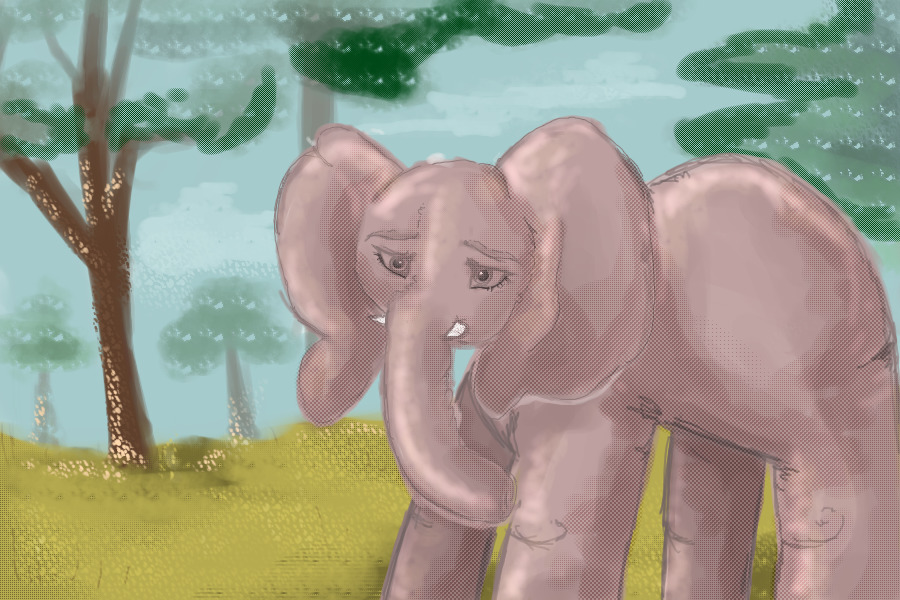 A little elephant~