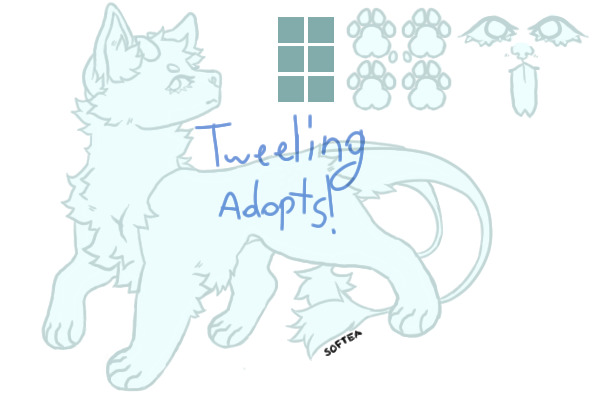 Tweeling Adopts! Open for marks and questions!