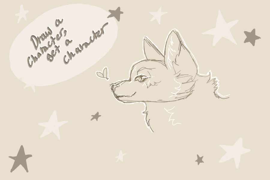 draw a character, get a character <3