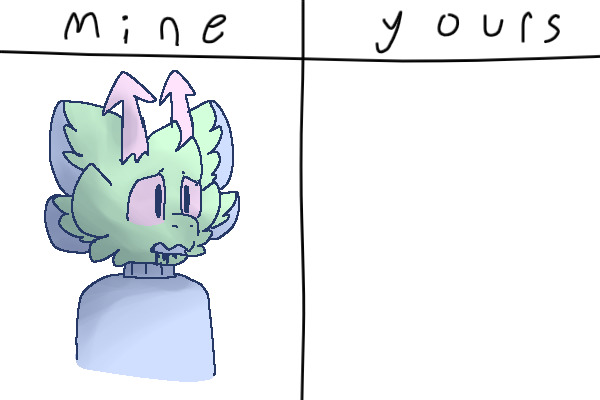 mine vs yours - Refa